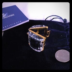 Swarovski collectible suitcase/luggage crystal